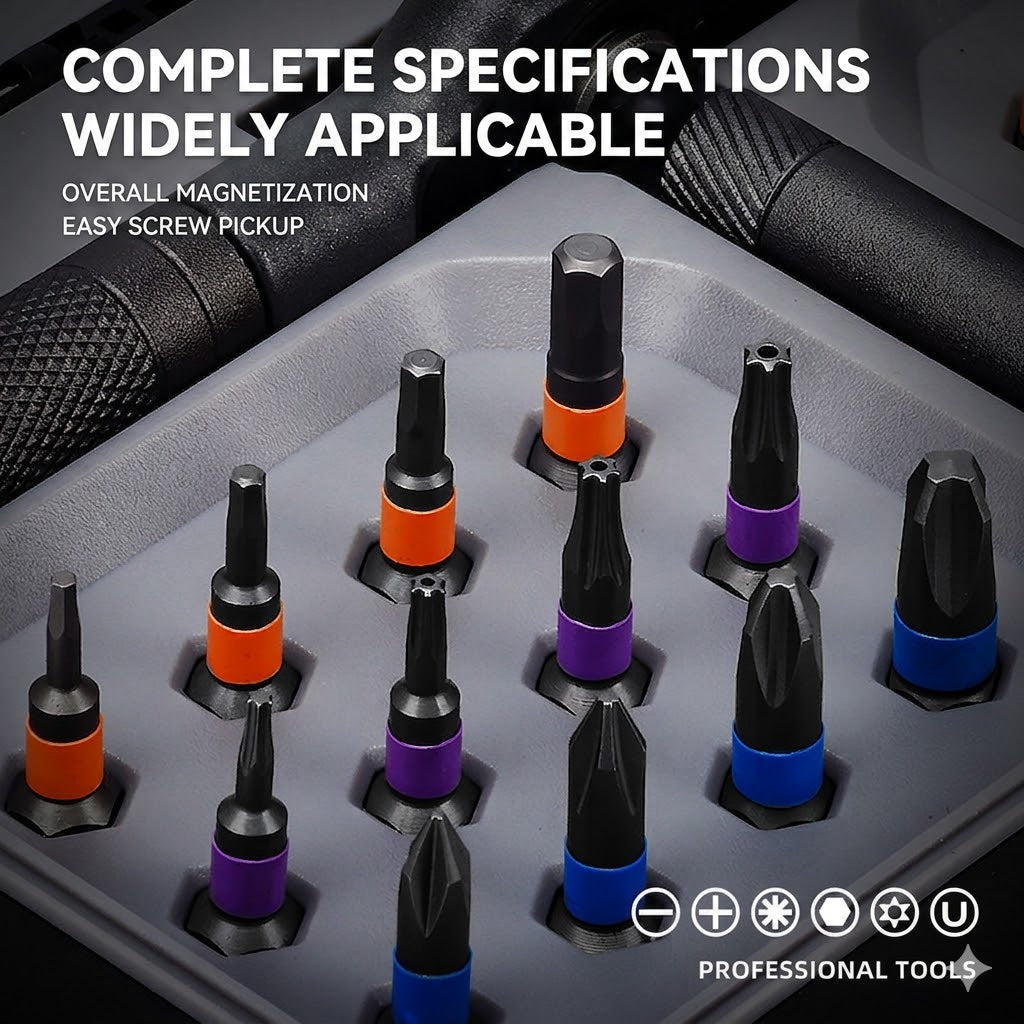 33PCS S2 Steel Precision Screwdriver Bit Set