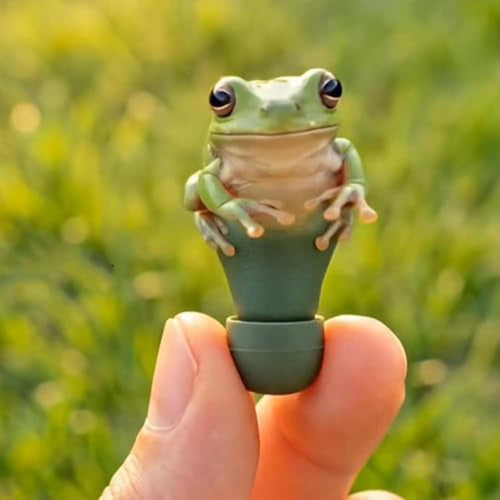 Cross-Border Cute Animal Shaped Bluetooth Earbuds Innovative frog-shaped Bluetooth headphones